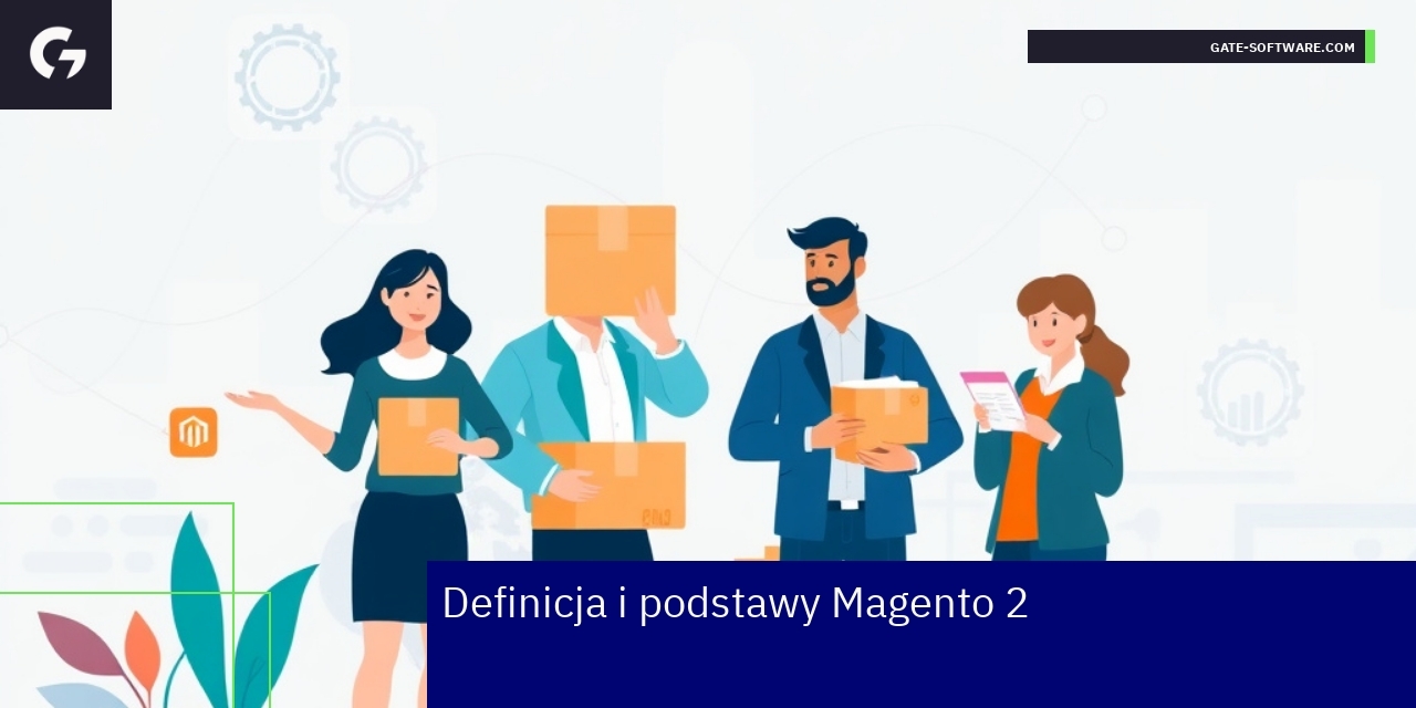 Schemat architektury platformy e-commerce Magento 2