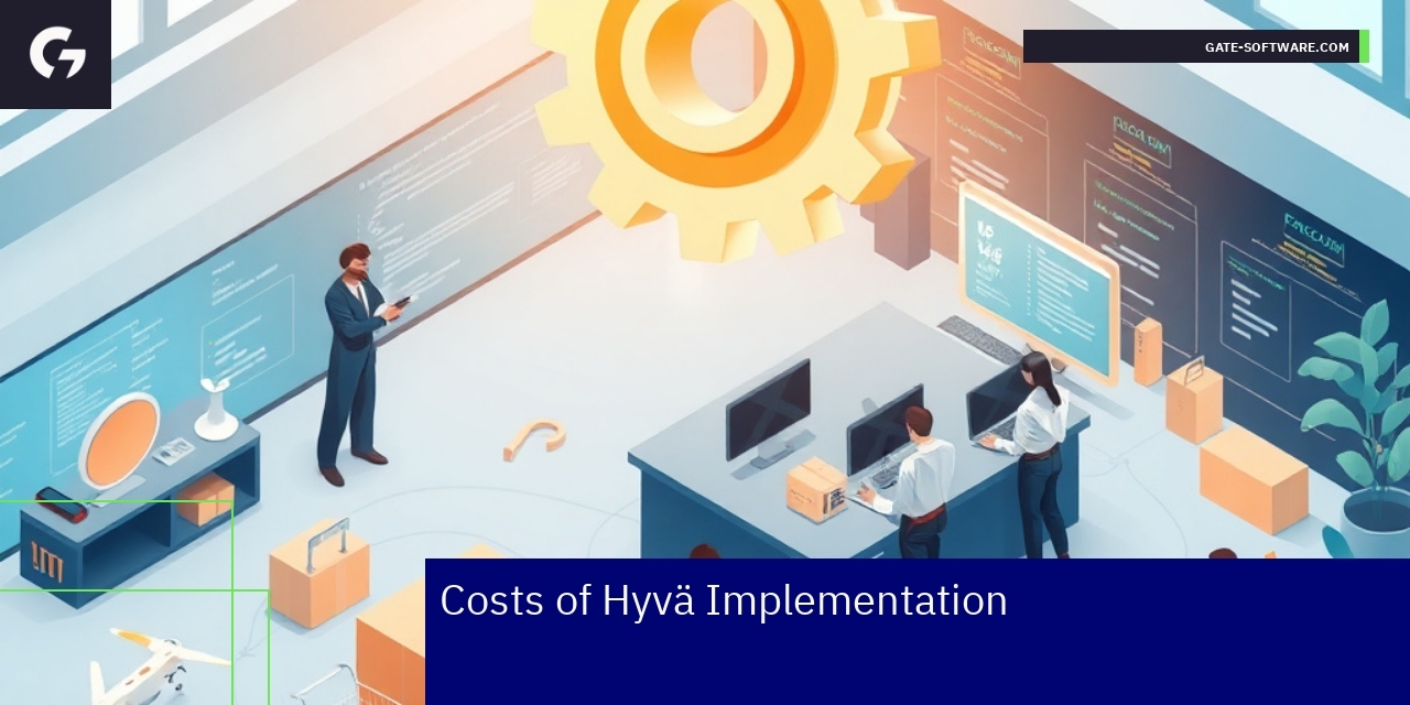 Diagram of Hyvä implementation cost factors