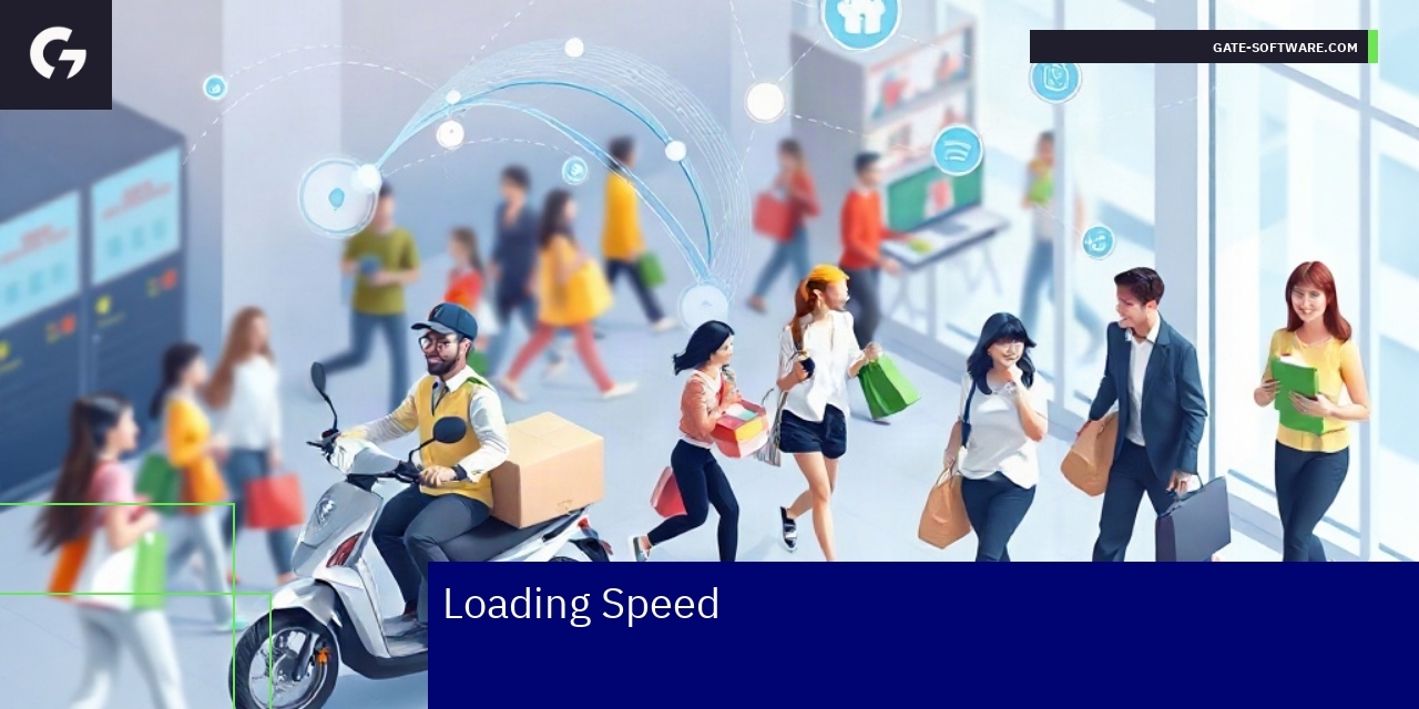 Hyva Loading Speed Optimization Benefits Graph showing faster loading times on digital platforms
