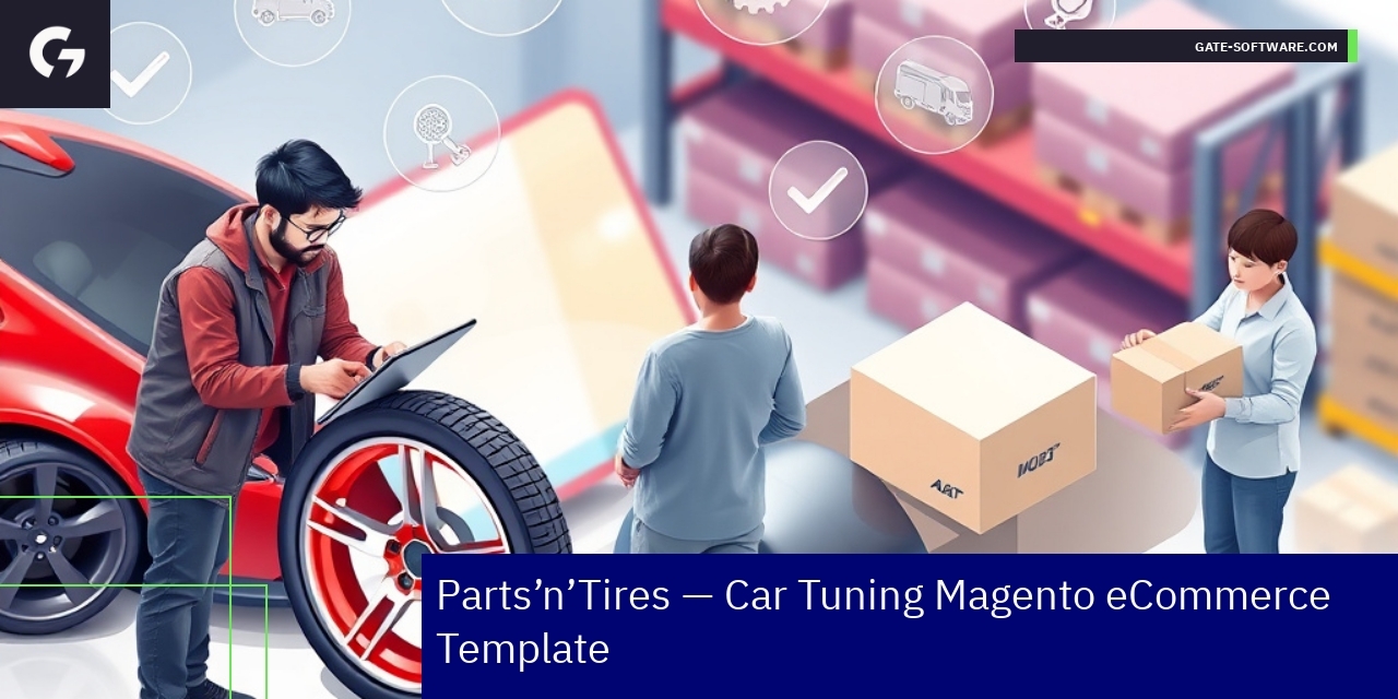 Magento car tuning template features and benefits