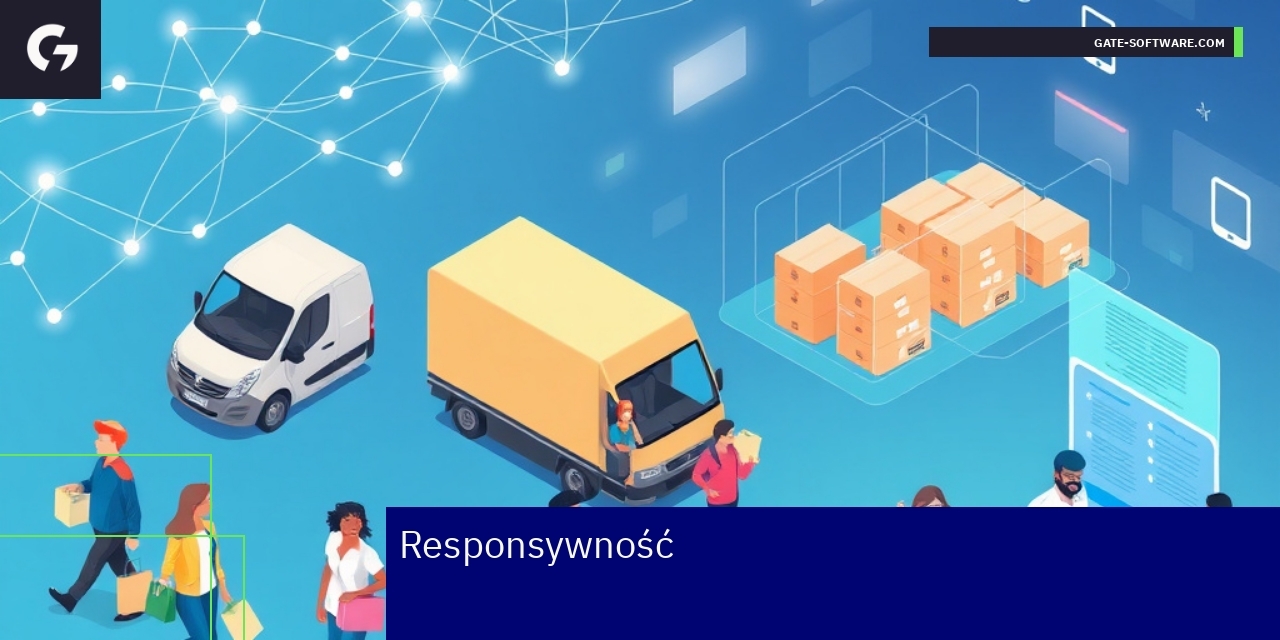 Responsywna strona internetowa na różnych urządzeniach