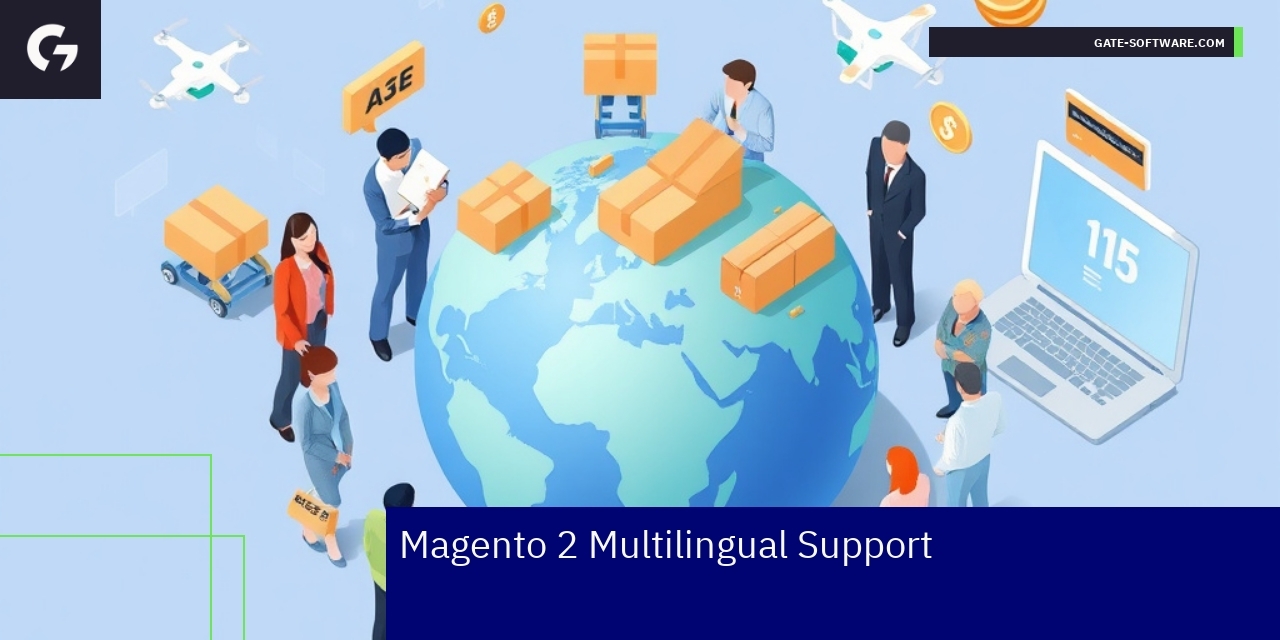 E-commerce interface showing multi-language options