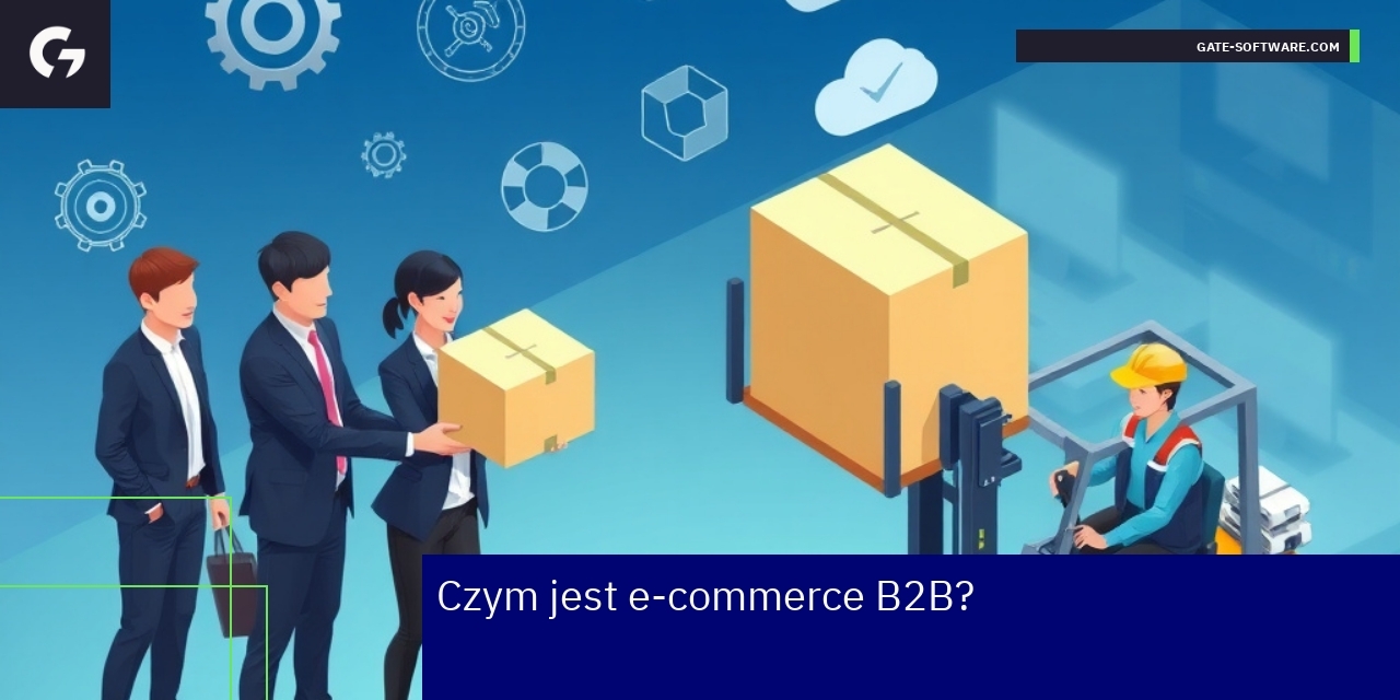 E-commerce B2B i jego znaczenie w biznesie Schemat sprzedaży B2B między przedsiębiorstwami online