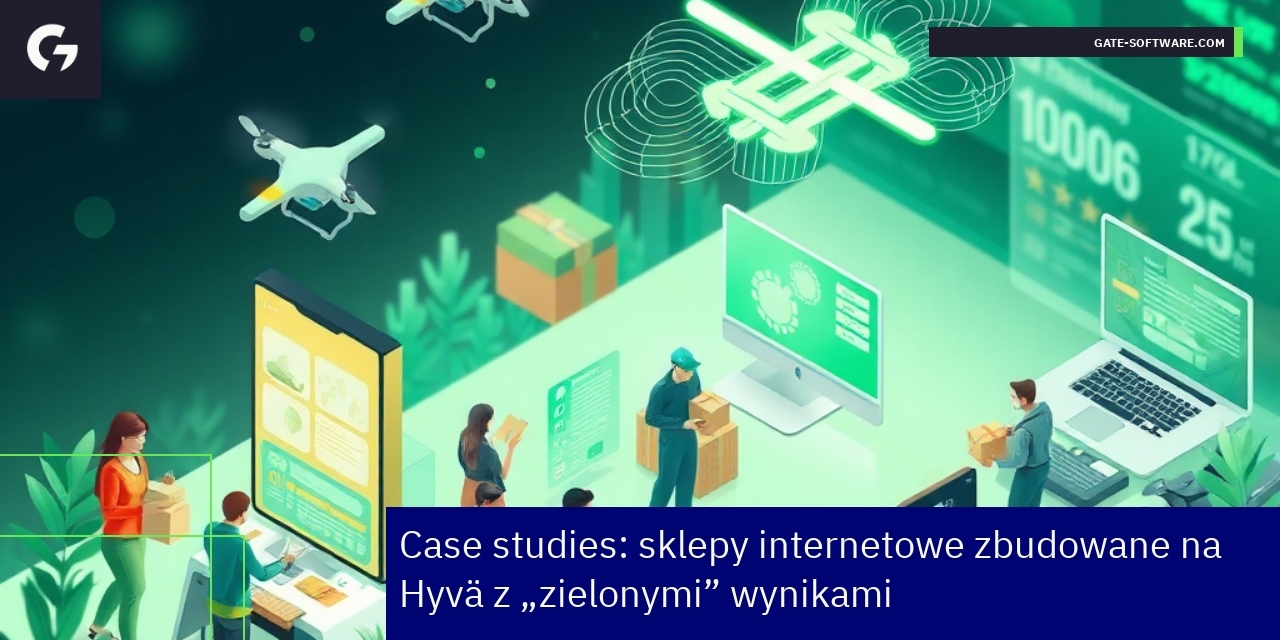 Wykresy wydajności sklepów na Hyvä