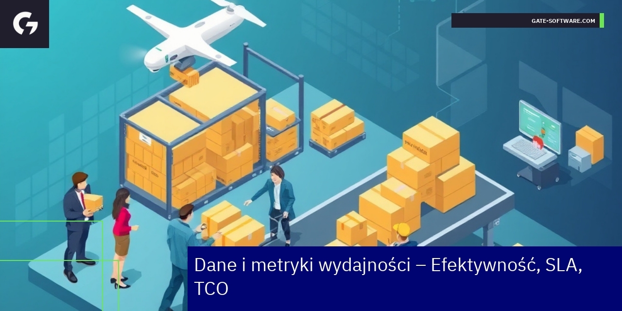 Wykresy i dane metryk efektywności operacyjnej
