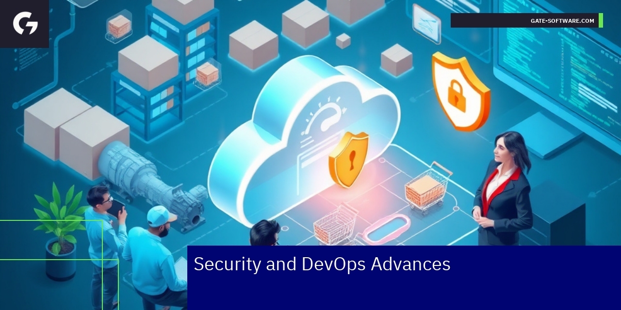 Illustration of Adobe Commerce security and CI CD workflow