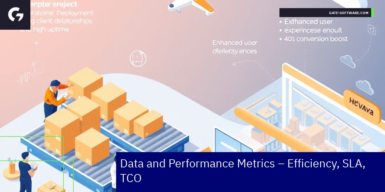 Graph showing Hyvä project metrics and benefits