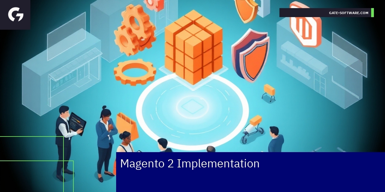 Magento 2 Implementation Essentials and Costs Magento 2 workflow and cost management infographic