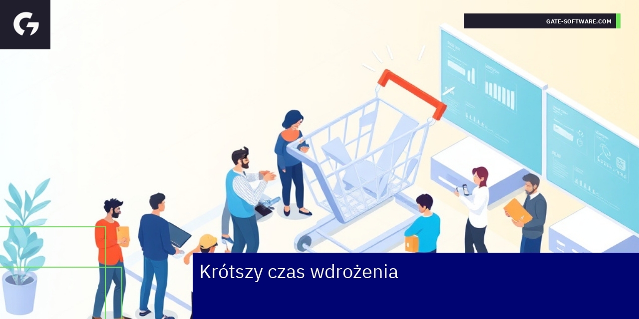 Diagram showing faster Magento 2 implementation process