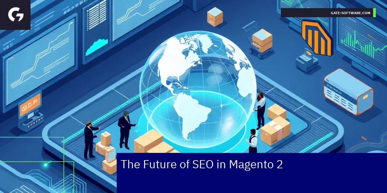 Magento 2 SEO growth and technology concepts