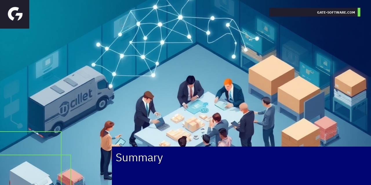 B2B E-commerce Platform Strategies Business people working on B2B platform interface