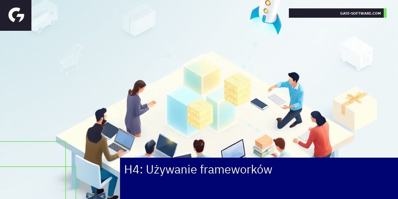 Schemat ilustrujący użycie frameworków w Hyva