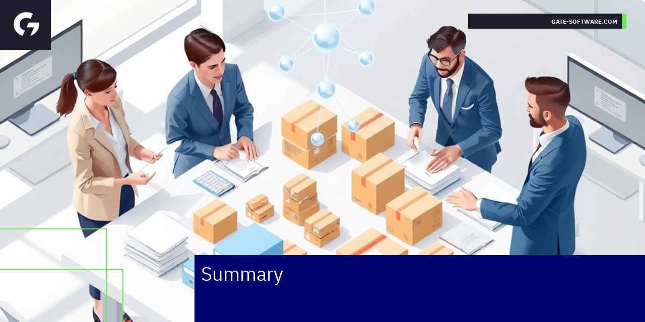 Dashboard showing B2B order management features