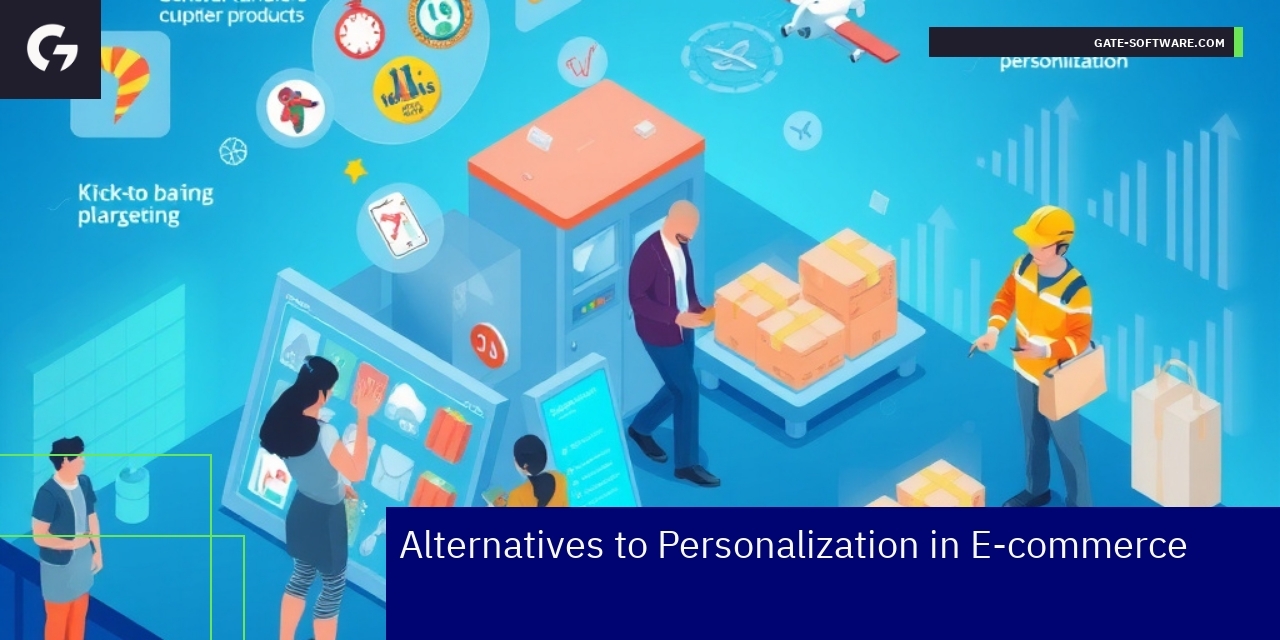 E-commerce Personalization Alternatives and Strategies Graphical representation of e-commerce personalization methods