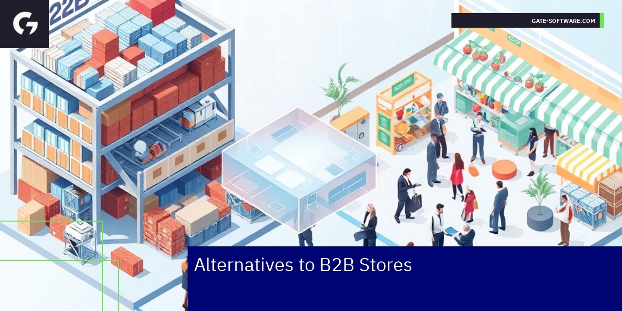 Chart showing differences between B2B and other sales models