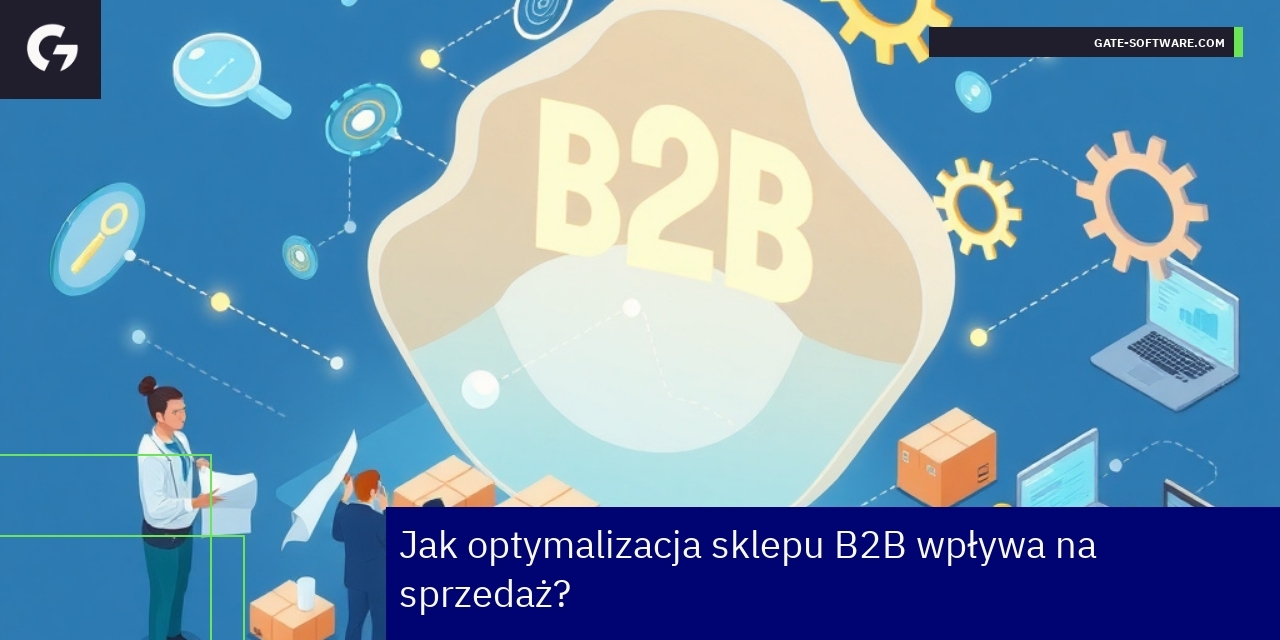 Schemat optymalizacji i cyfrowej transformacji B2B