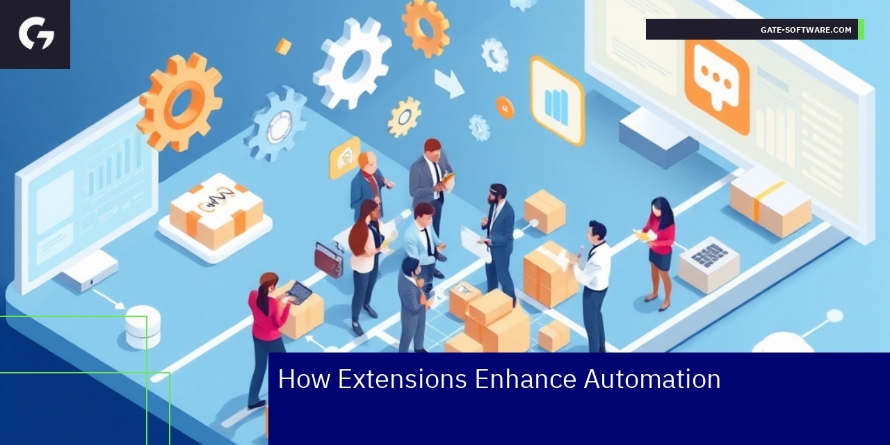 Diagram showing Magento 2 automation extensions benefits