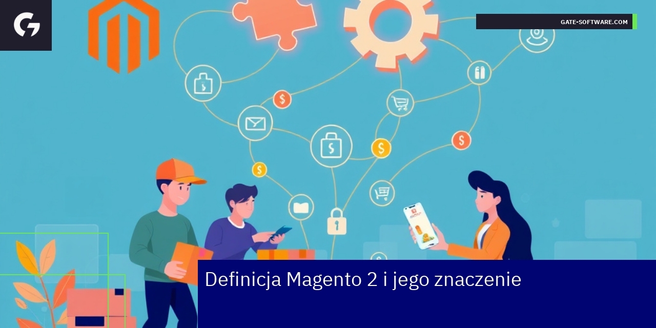 Schemat Magento 2 z integracją Hyva i e-commerce
