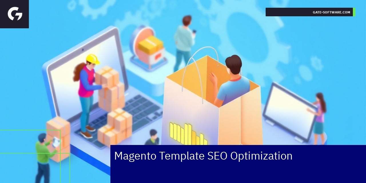 Diagram showing Magento template performance improvement