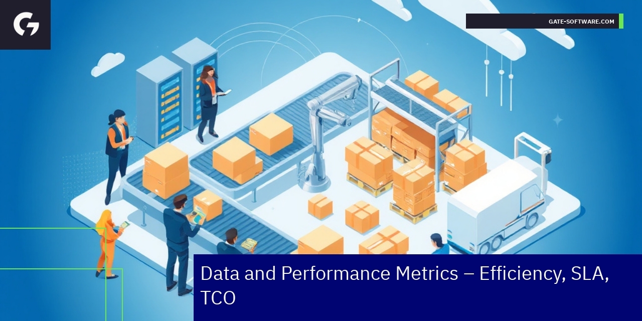 Charts showing B2B metrics and performance data