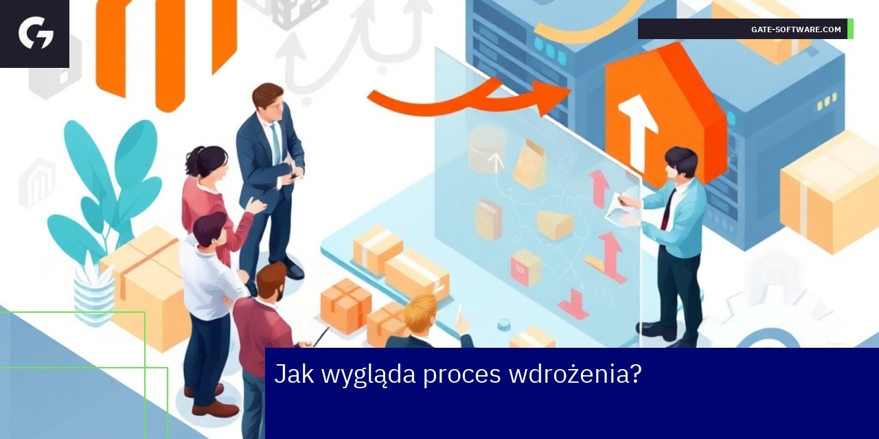 Schemat procesu wdrożenia platformy e-commerce
