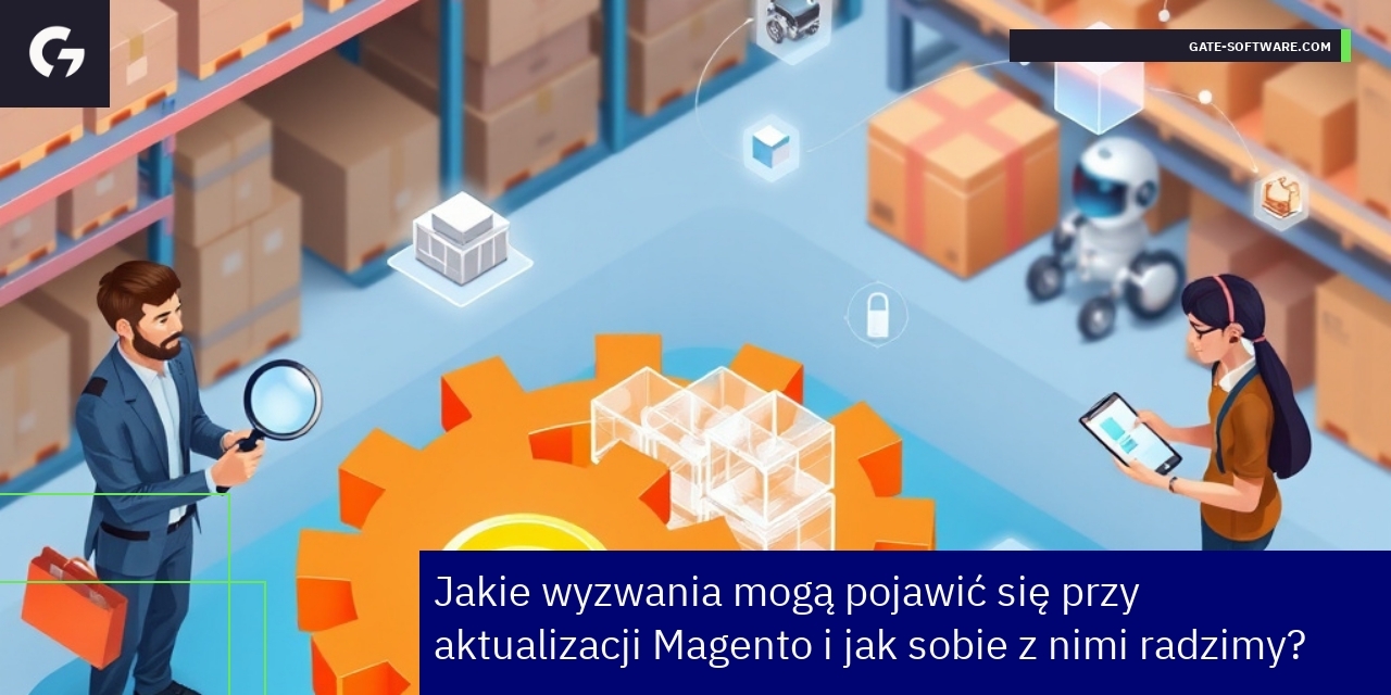 Schemat aktualizacji platformy Magento i testy