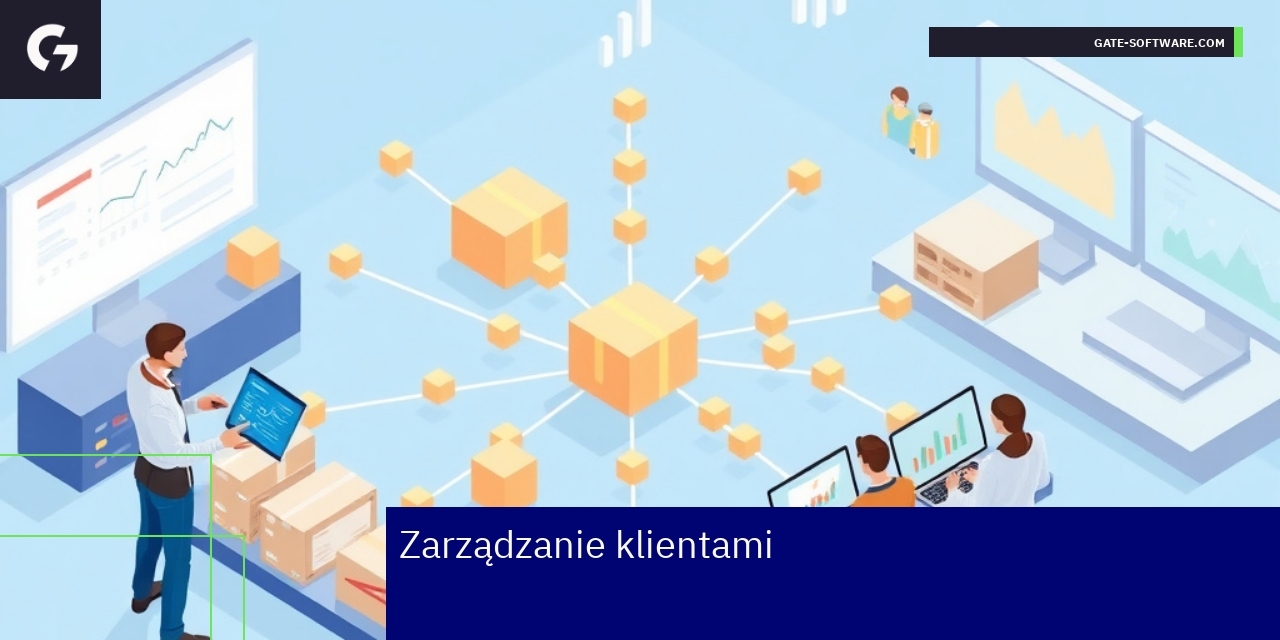 Ilustracja strategii zarządzania klientami w e-commerce