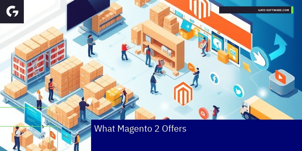 Magento 2 platform dashboard and ecommerce features