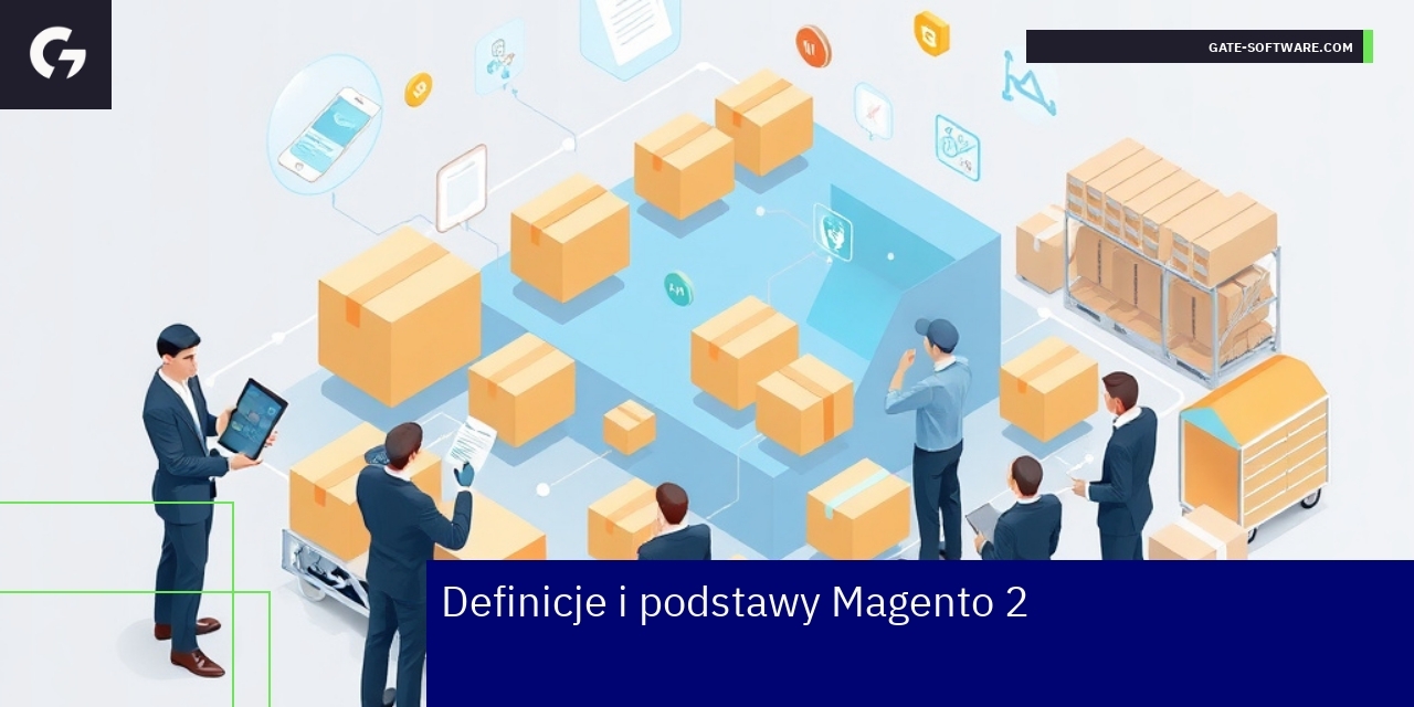 Schemat funkcji platformy Magento 2 w e-commerce