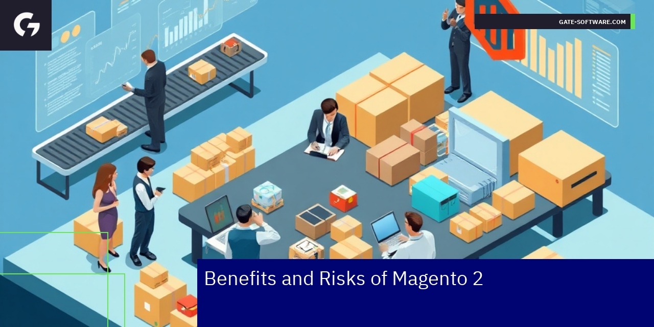 Magento 2 e-commerce platform benefits and risks