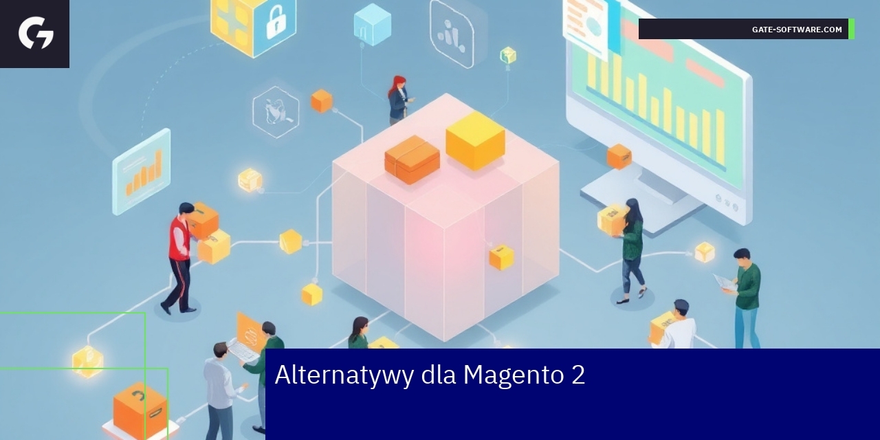Schemat platform e-commerce i integracji systemów