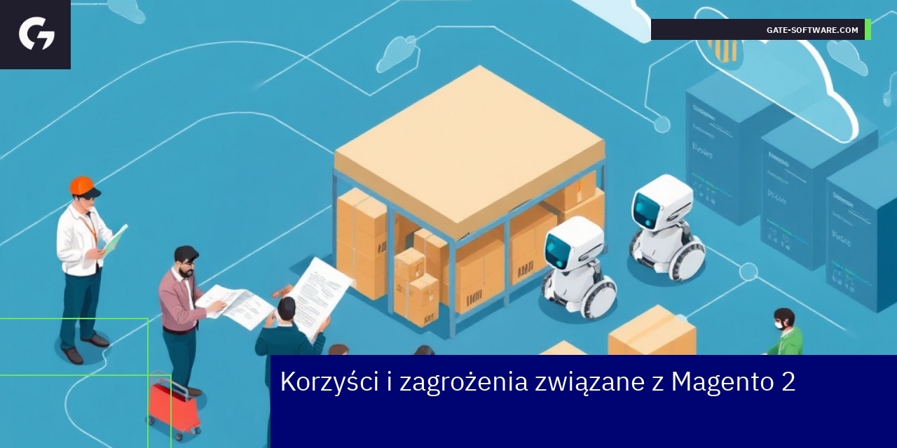 Schemat platformy e-commerce Magento 2 i Hyva