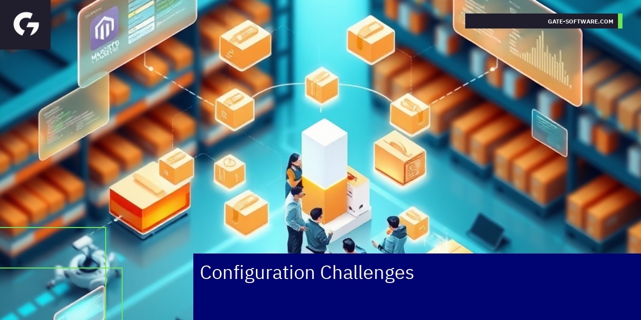 Magento 2 Configuration Challenges and Solutions Magento 2 configuration interface and workflow diagram