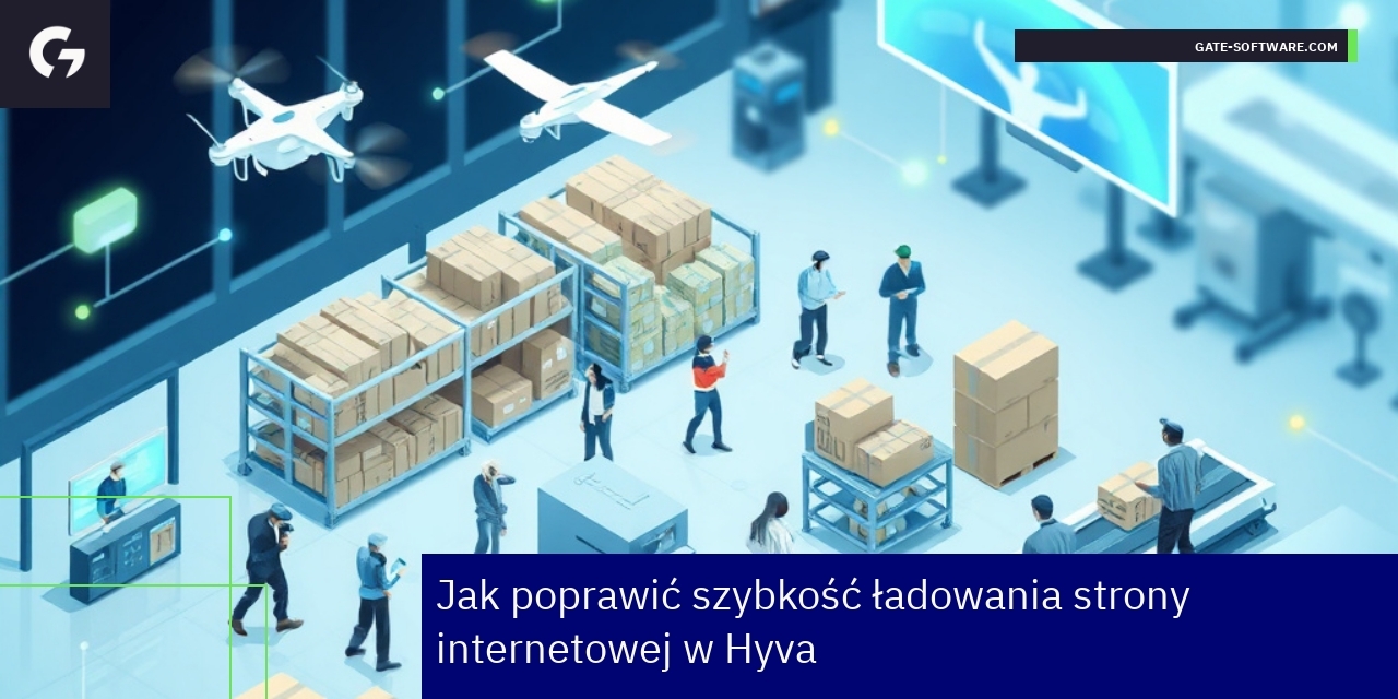 Szybkość ładowania strony w Hyva Magento Schemat pokazujący zalety i ryzyka Hyva w Magento