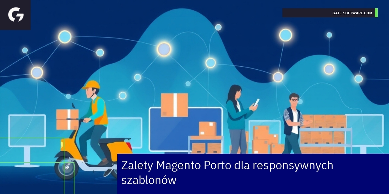 Responsywny interfejs Magento Porto na urządzeniach mobilnych