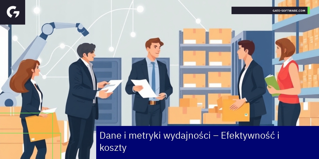 Wykresy i ikony przedstawiające dane B2B