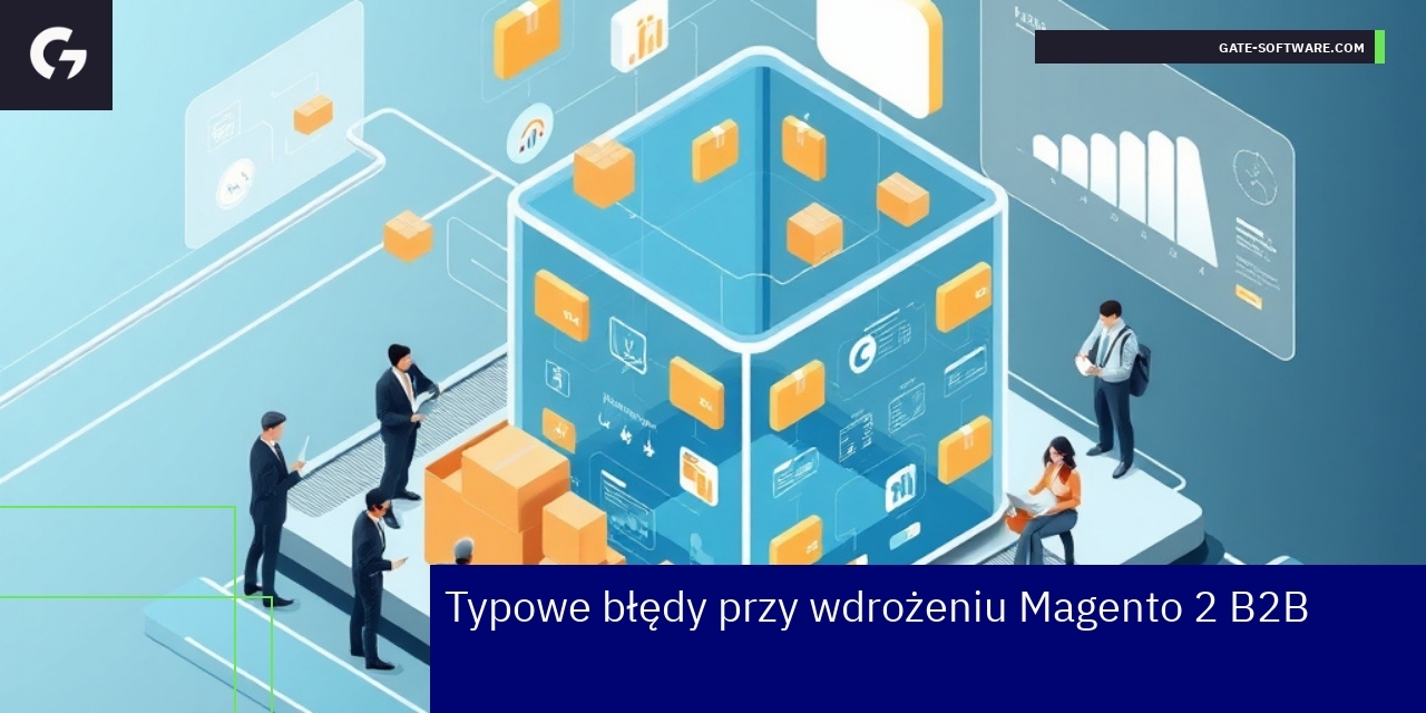 Schemat wdrożenia Magento 2 dla rynku B2B