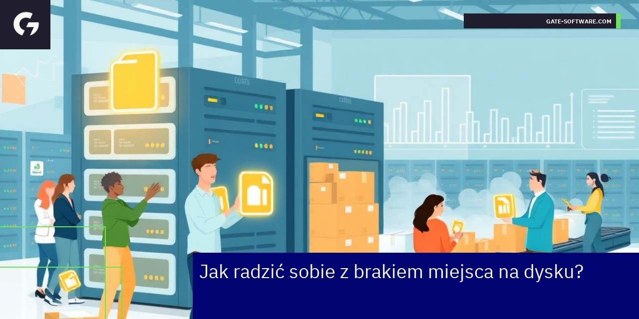 Schemat zarządzania miejscem na dysku w Hyva