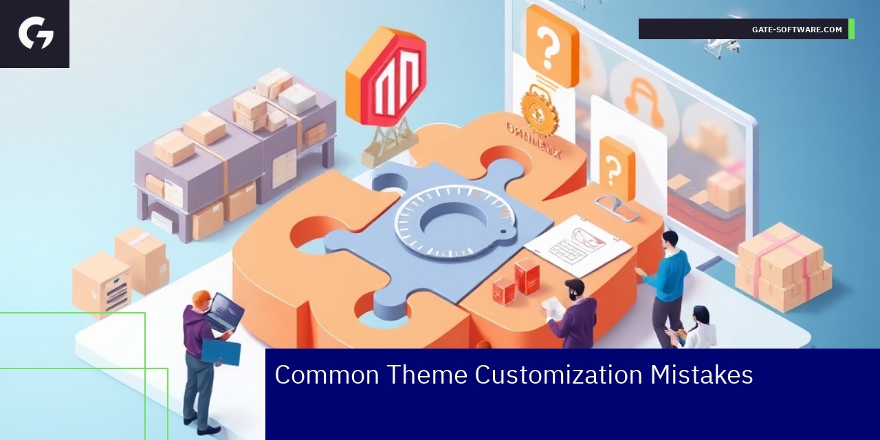Illustration of Magento 2 theme customization challenges