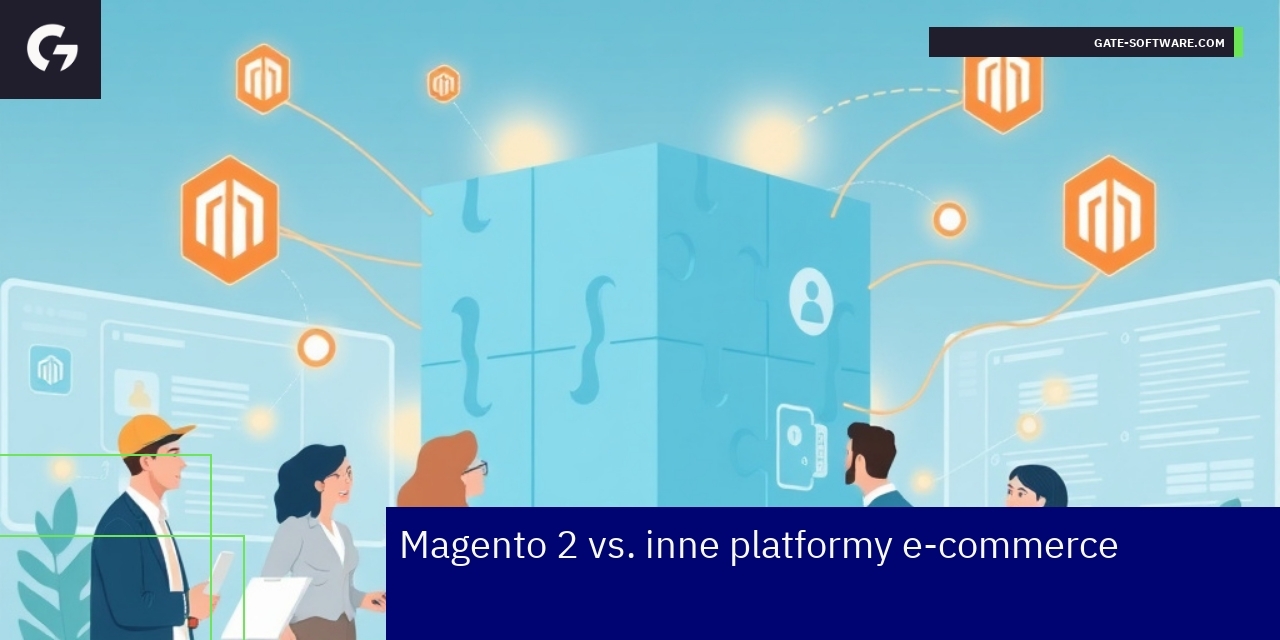 Schemat działania platformy Magento 2 dla e-commerce