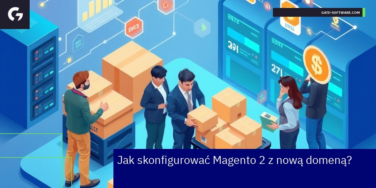 Schemat konfiguracji Magento 2 i domeny