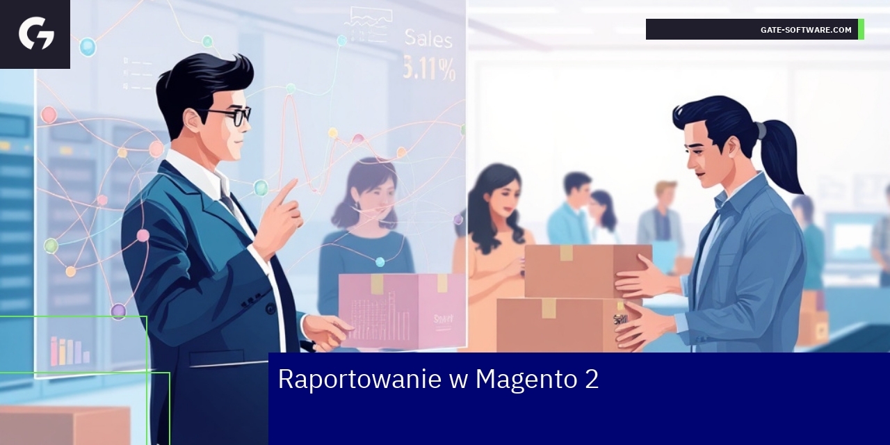 Schemat raportowania i analizy danych w Magento 2
