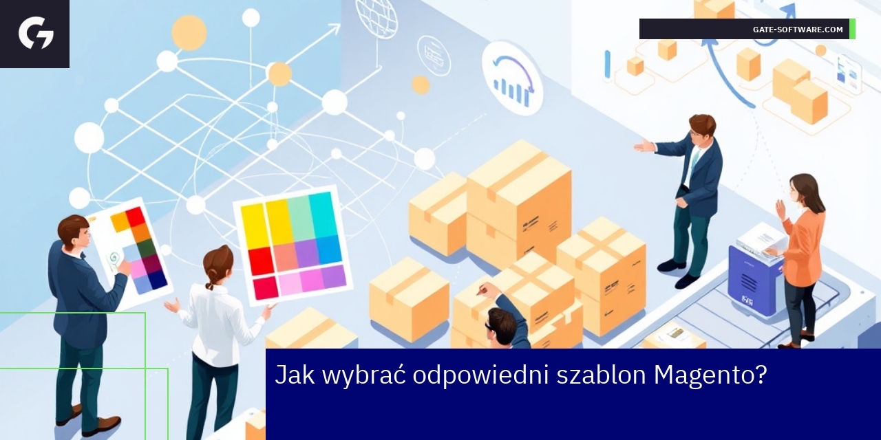 Schemat wyboru szablonu Magento dla sklepu