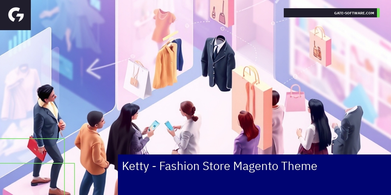 Fashion store frontend with responsive mobile design