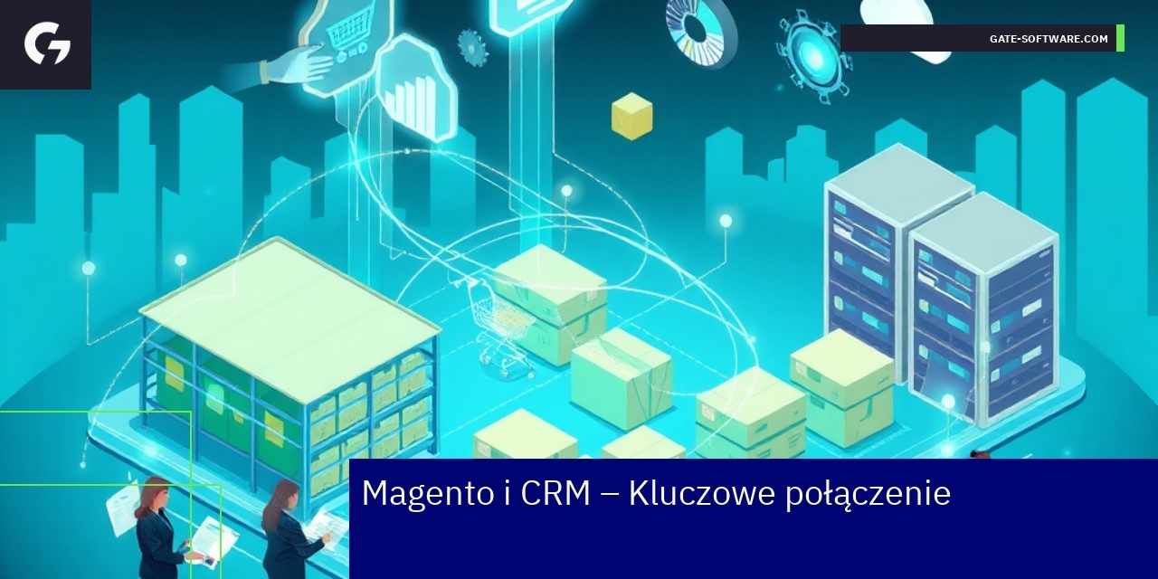 Schemat integracji Magento i CRM dla biznesu