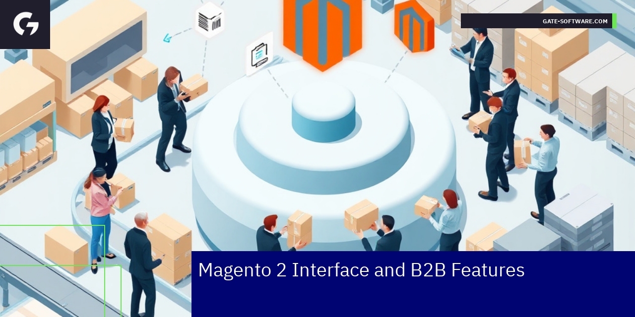 Magento 2 B2B interface and quick order workflow