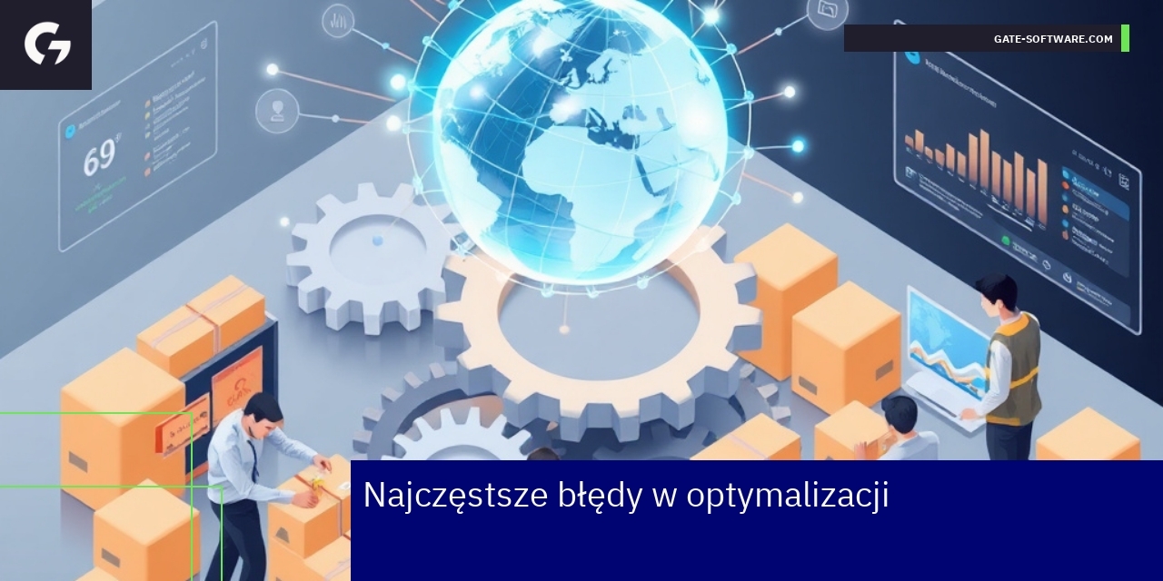 Typowe błędy w optymalizacji procesów IT Schemat błędów w optymalizacji procesów IT