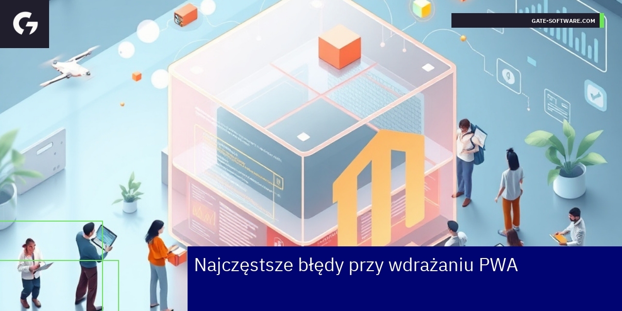 Schemat błędów w implementacji aplikacji PWA