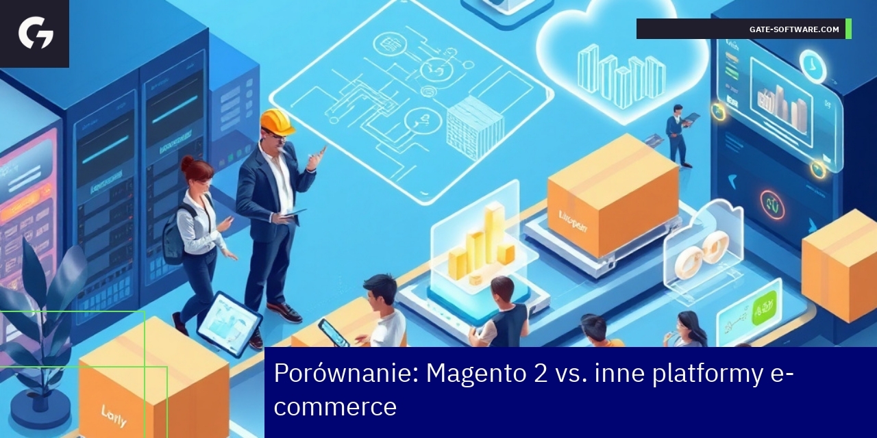 Schemat problemów i błędów Magento 2 na platformie e-commerce
