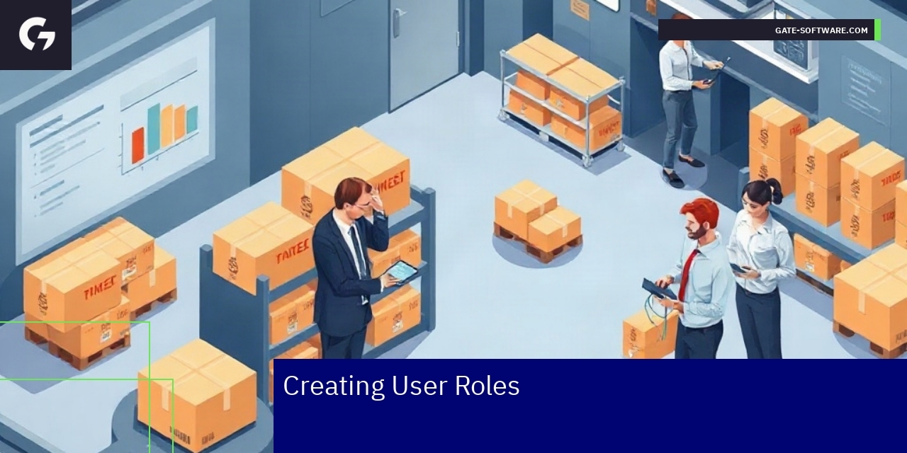 Diagram showing user roles and access permissions